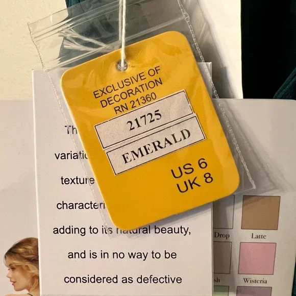 Mori Lee 21725 Tie Back Bridesmaid Dress NWT - Picture 9 of 9